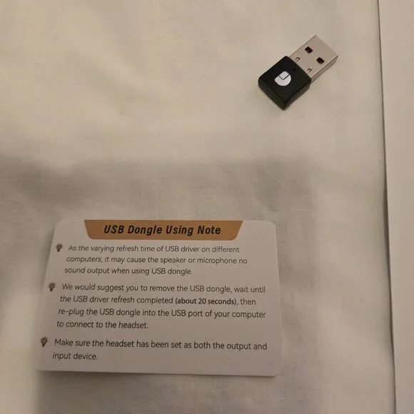 Wireless Headset w/ Mic for Work, Bluetooth 5.3 Headset w/ Noise Cancelling New - Picture 6 of 15